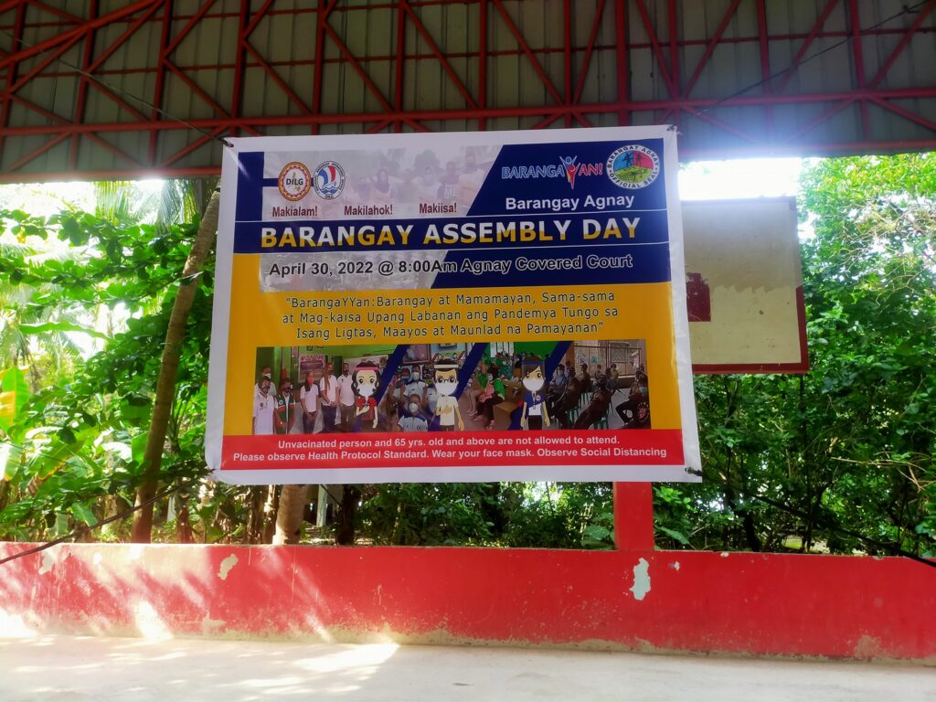 Barangay Assemble Day