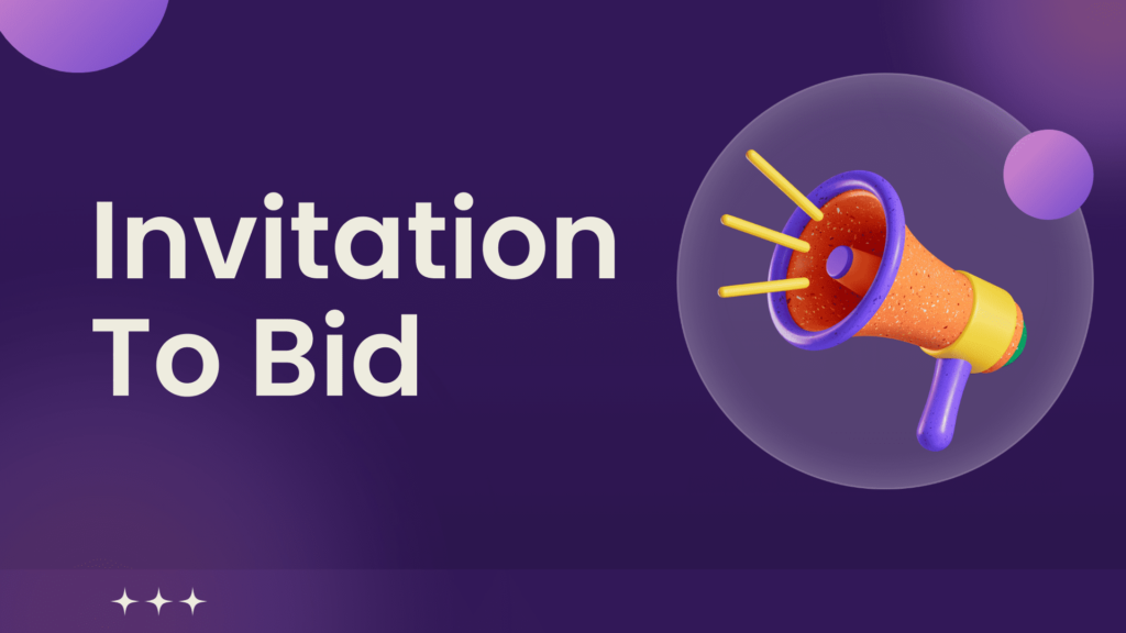 INVITATION TO BID